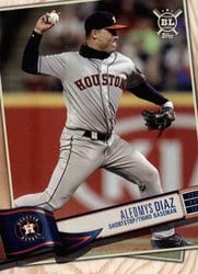 2019 Topps Big League Base Set Aledmys Diaz #311 card