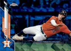 2020 Topps Chrome Sapphire Edition Base Set Aledmys Diaz #659 card