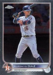 2022 Topps Chrome Update Base Set Aledmys Diaz #USC36 card