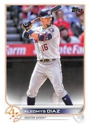 2022 Topps Update Base Set Aledmys Diaz #US289 card