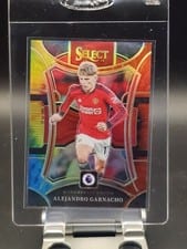 2023 Panini Select Premier League Alejandro Garnacho #169 card