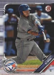 2019 Bowman Draft Base Set Alejandro Kirk #BD-193 card
