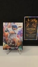 2021 Panini Chronicles Origins Signatures Silver Ink Alejandro Kirk #OS-AL card