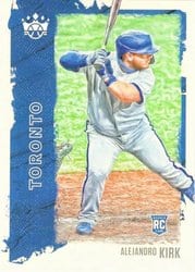 2021 Panini Diamond Kings Base Set Alejandro Kirk #156 card
