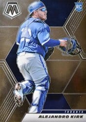 2021 Panini Mosaic Base Set Alejandro Kirk #267 card