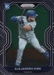 2021 Panini Prizm Base Set Alejandro Kirk #169 card