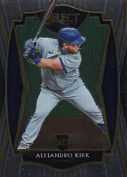 2021 Panini Select Base Set Alejandro Kirk #158 card