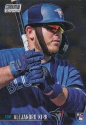 2021 Stadium Club Chrome Base Set Alejandro Kirk #159 card