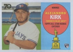 2021 Topps All-Star Rookie Cup Base Set Alejandro Kirk #83 card