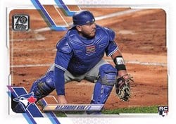 2021 Topps Base Set Alejandro Kirk #551 card