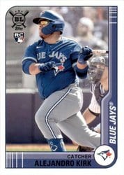 2021 Topps Big League Base Set Alejandro Kirk #231 card