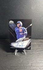 2021 Topps Chrome Black Autographs Alejandro Kirk #CBA-AKI card