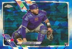 2021 Topps Chrome Sapphire Edition Base Set Alejandro Kirk #551 card