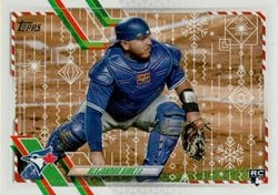2021 Topps Holiday Base Set Alejandro Kirk #HW23 card