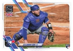 2021 Topps UK Edition Base Set Alejandro Kirk #110 card