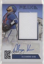 2022 Panini Capstone Peak Material Signatures Alejandro Kirk #PMS-AK card
