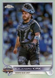 2022 Topps Chrome Update 2022 All-Star Game Alejandro Kirk #ASGC-6 card