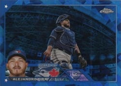 2023 Topps Chrome Sapphire Edition Base Set Alejandro Kirk #413 card