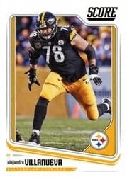 2018 Score Base Set Alejandro Villanueva #274 card