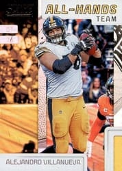 2019 Score All Hands Team Alejandro Villanueva #AHT-3 card