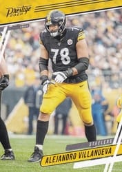 2020 Panini Prestige Base Set Alejandro Villanueva #176 card