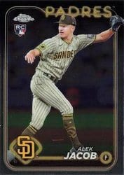 2024 Topps Chrome Update Base Set Alek Jacob #USC129 card