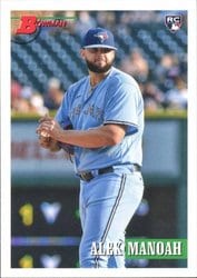 2021 Bowman Heritage Base Set Alek Manoah #32 card