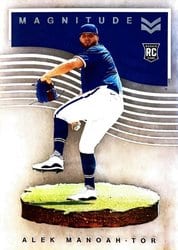2021 Panini Chronicles Magnitude Alek Manoah #48 card
