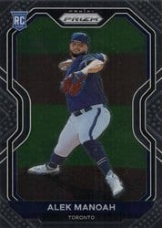 2021 Panini Prizm Base Set Alek Manoah #94 card