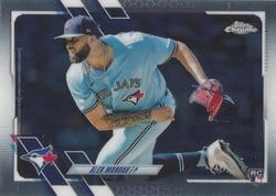 2021 Topps Chrome Update Base Set Alek Manoah #USC65 card
