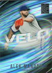 2022 Panini Capstone Velo Alek Manoah #V-10 card