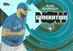 2022 Topps Generation Now Alek Manoah #GN-54 card