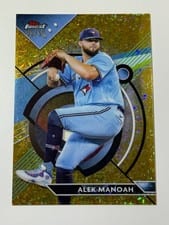 2023 Topps Finest Alek Manoah #120 card