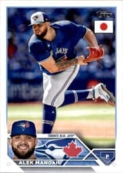 2023 Topps Japan Edition Base Set Alek Manoah #4 card