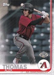 2019 Topps Pro Debut Base Set Alek Thomas #29 card