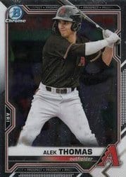 2021 Bowman Chrome Prospects Alek Thomas #BCP-31 card