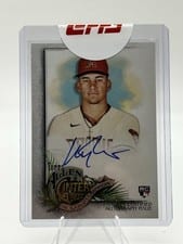 2022 Topps Allen & Ginter Chrome Autographs Alek Thomas #AGA-ATH card