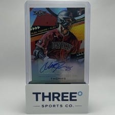 2022 Topps Fire Autographs Alek Thomas #FA-ALK card