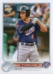 2022 Topps Pro Debut Base Set Alek Thomas #PD-135 card