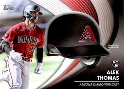 2022 Topps Update Commemorative Batting Helmets Alek Thomas #BH-AT card