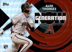 2022 Topps Update Generation Now Alek Thomas #GN-76 card