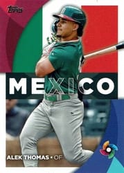 2023 Topps 2023 World Baseball Classic Stars Alek Thomas #WBC-40 card