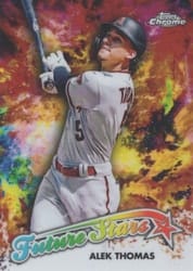 2023 Topps Chrome Future Stars Alek Thomas #FS-4 card