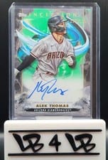 2023 Topps Inception Rookies and Emerging Stars Autographs Alek Thomas #BRES-AT card
