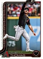 2025 Topps Base Set Alek Thomas #428 card