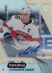 2020-21 Upper Deck Synergy Base Set Aleksander Barkov #17 card