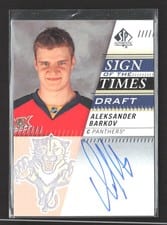 2020 SP Authentic Aleksander Barkov Limited Red #20 card