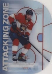 2022-23 Upper Deck Attacking Zone Aleksander Barkov #AZ-6 card