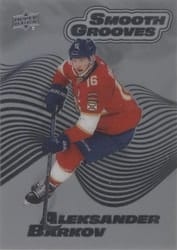 2022-23 Upper Deck Smooth Grooves Aleksander Barkov #SG17 card