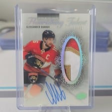2023-24 Upper Deck Premier Flourishing Talent Autograph Patch Aleksander Barkov #FT-AB card